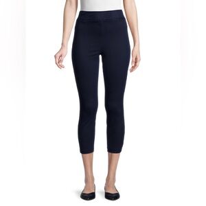 L'AGENCE Rosalie High-Rise Cropped Pants Midnight Blue Small